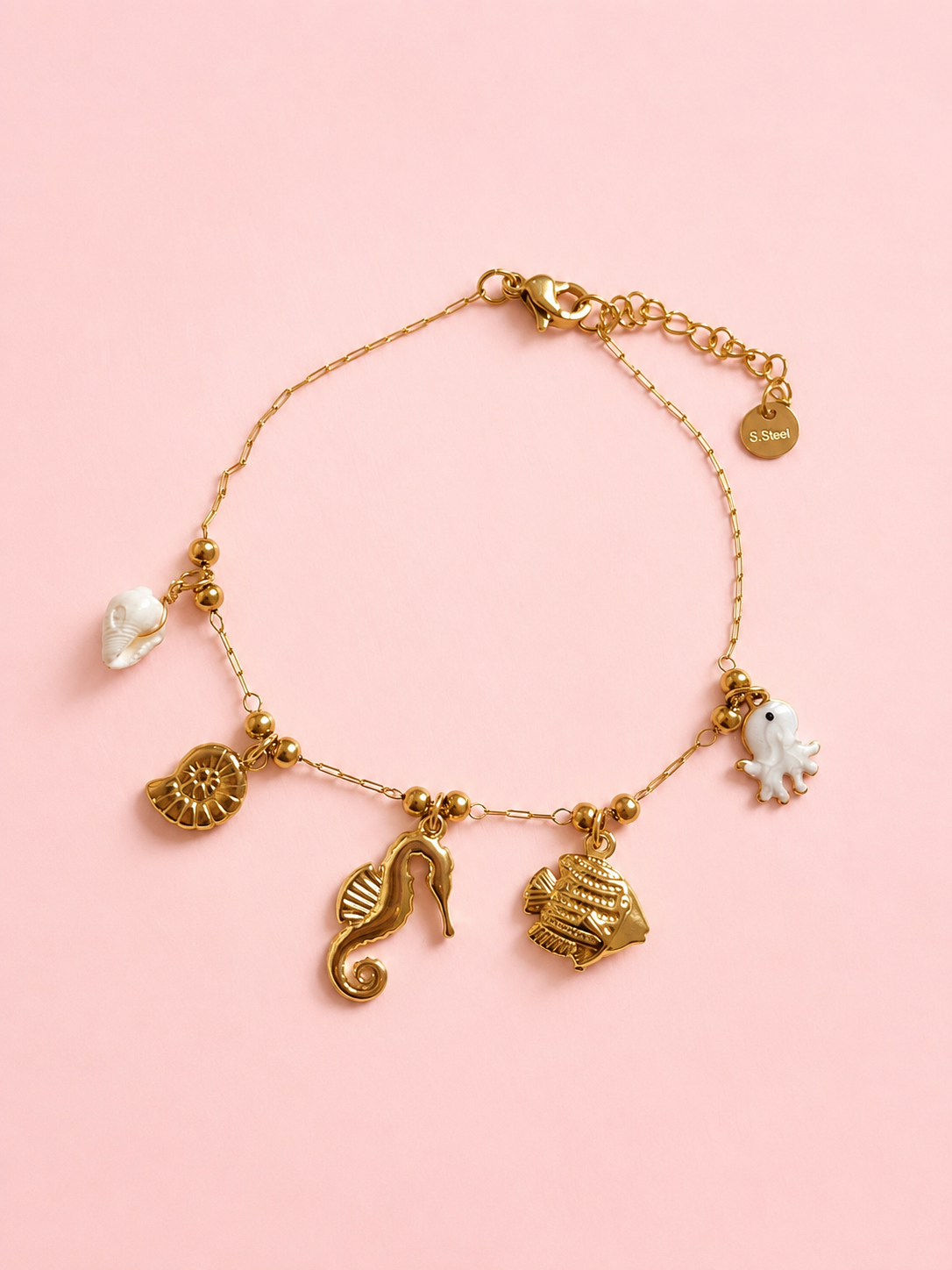 Néréa - Bracelet hyppocampes