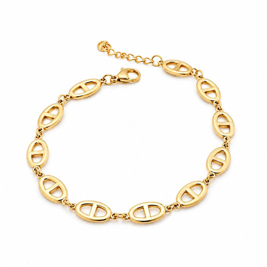 Calysta – bracelet maille marine