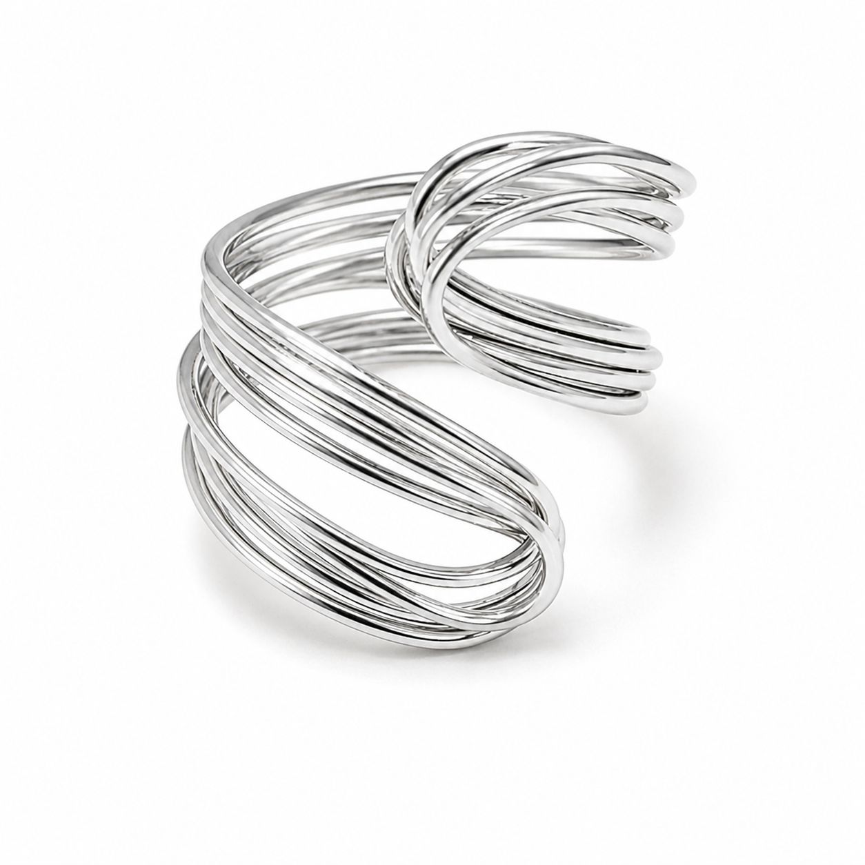 Élina - bague ajustable multi-rangs